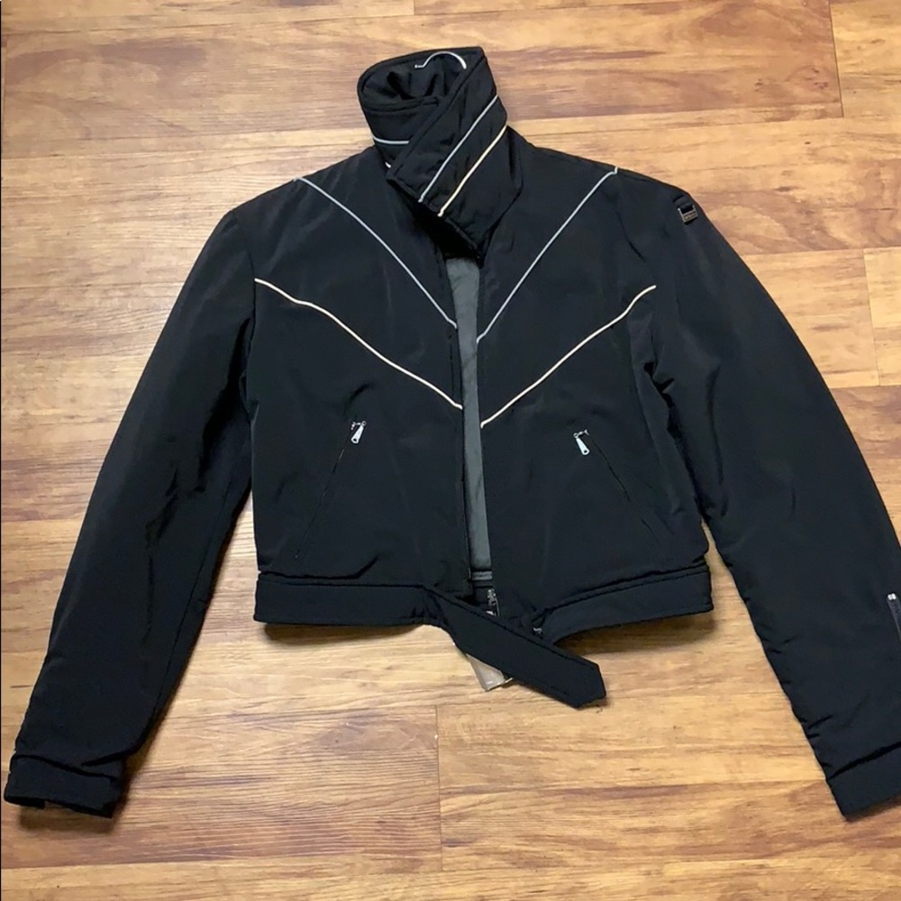 Ski wear jacket.